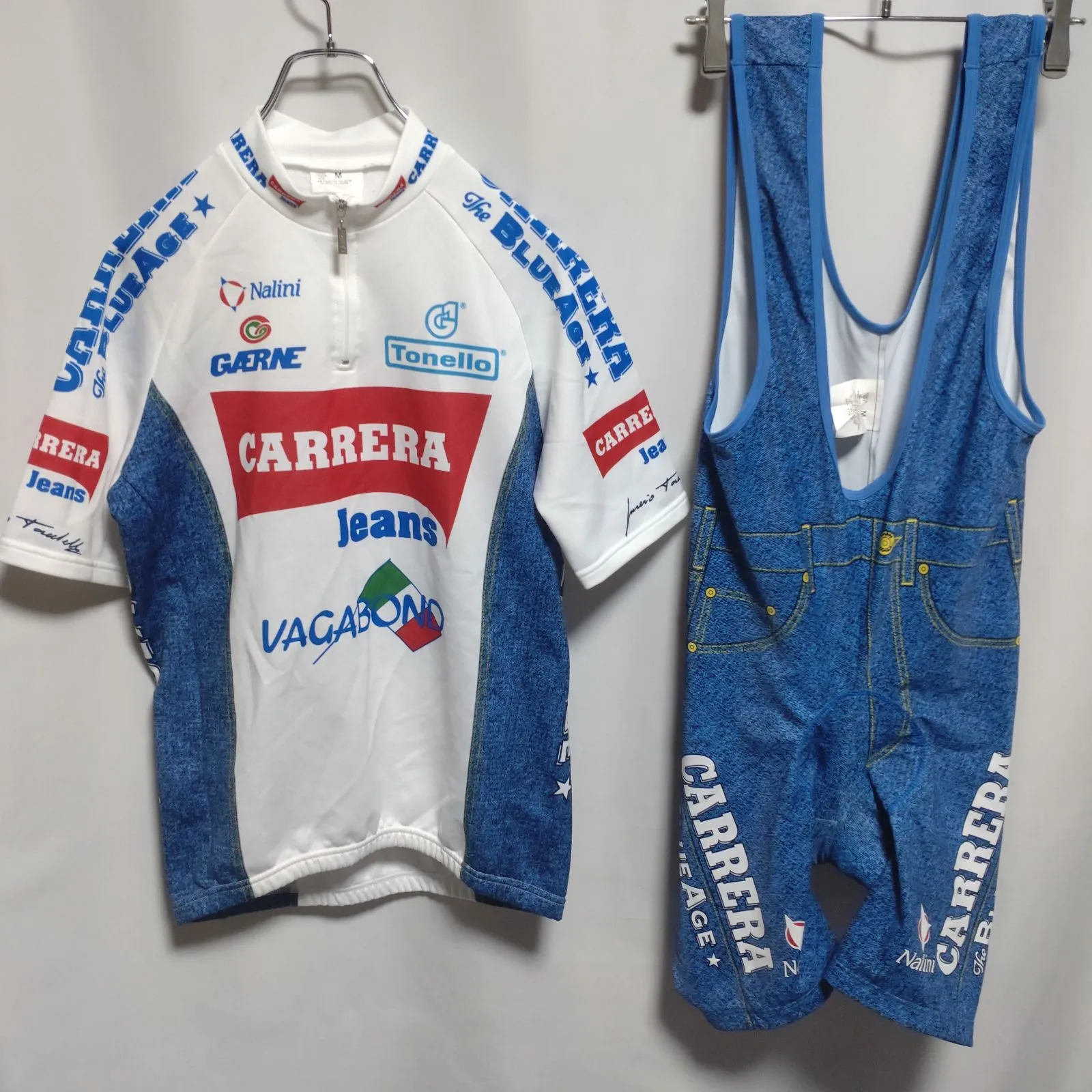 カレラサイクルジャージ 往年のカレラジーンズ復刻ジャージ CARRERA