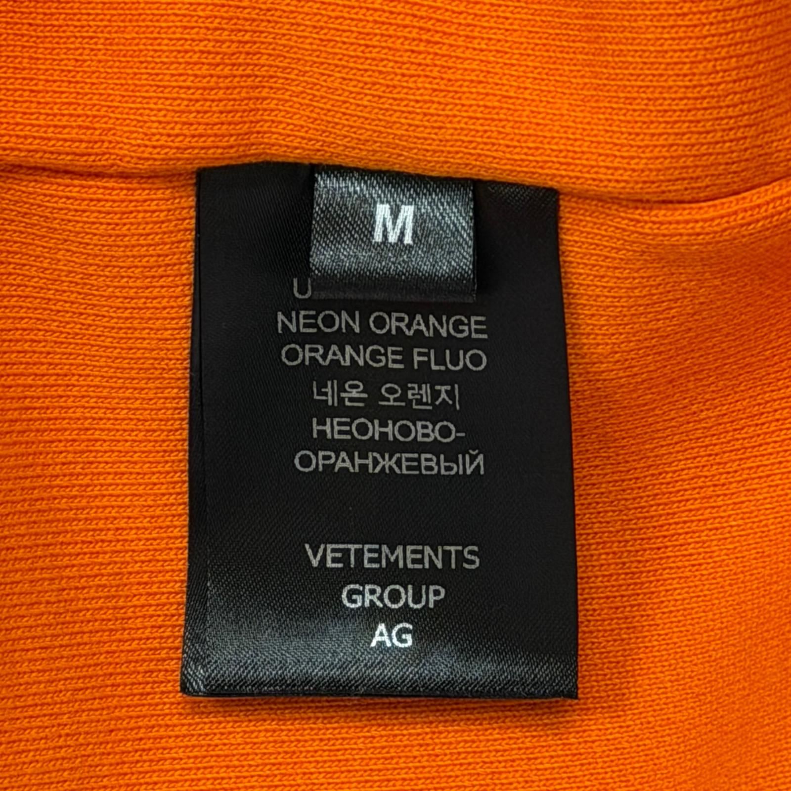 VETEMENTS リミテッドエディション ロゴ パーカー スウェット 