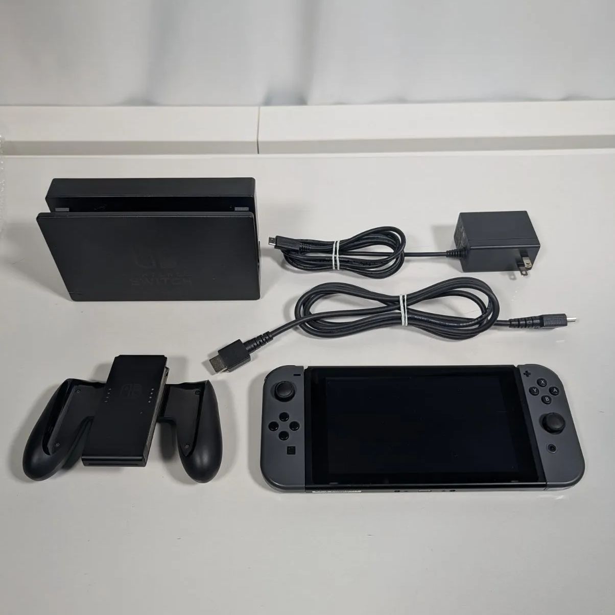 Nintendo Switch 本体 グレー （HAC-001）大容量256GB SDカード付