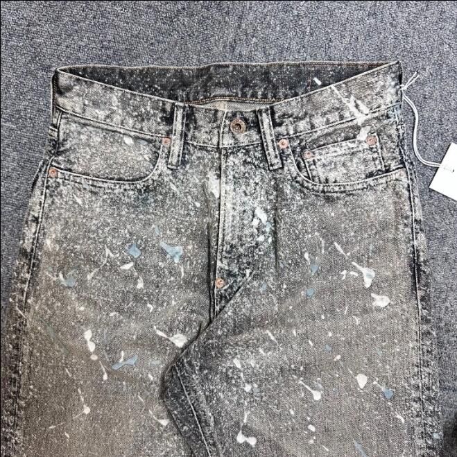 参考上代70400円 未使用 SUGARHILL  MOLDED DENIM TROUSERS STRAIGHT CUT  モールデッドデニムパンツ ストレートジーンズ シュガーヒル 2411300415 ブラック 32 （95320A） 参考上代70400円 未使用 SUGARHILL MOLDED DENIM TROUSERS STRAIGHT