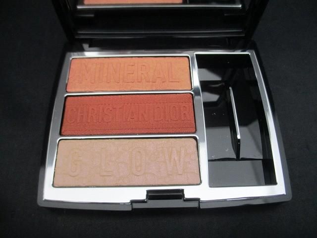未使用 ディオール Dior トリオ ブリック パレット 733 コーラル