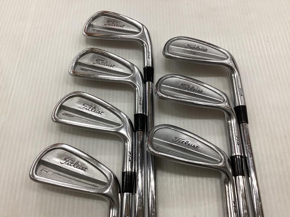 タイトリスト CB 714 ダイナミックゴールド S200フレックス アイアン 