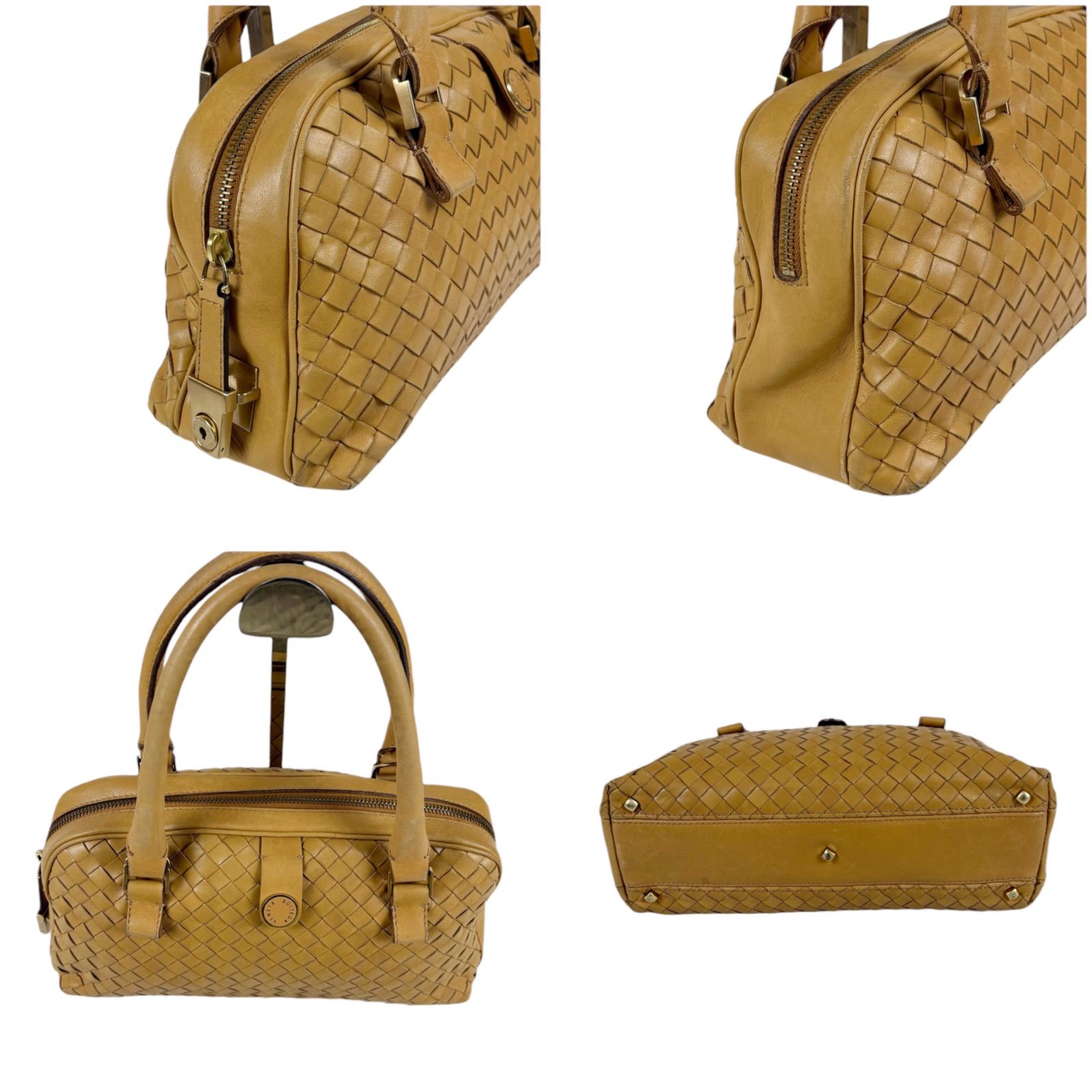 ボッテガヴェネタ BOTTEGA VENETA ボーリングバッグ ハンドバッグ 
