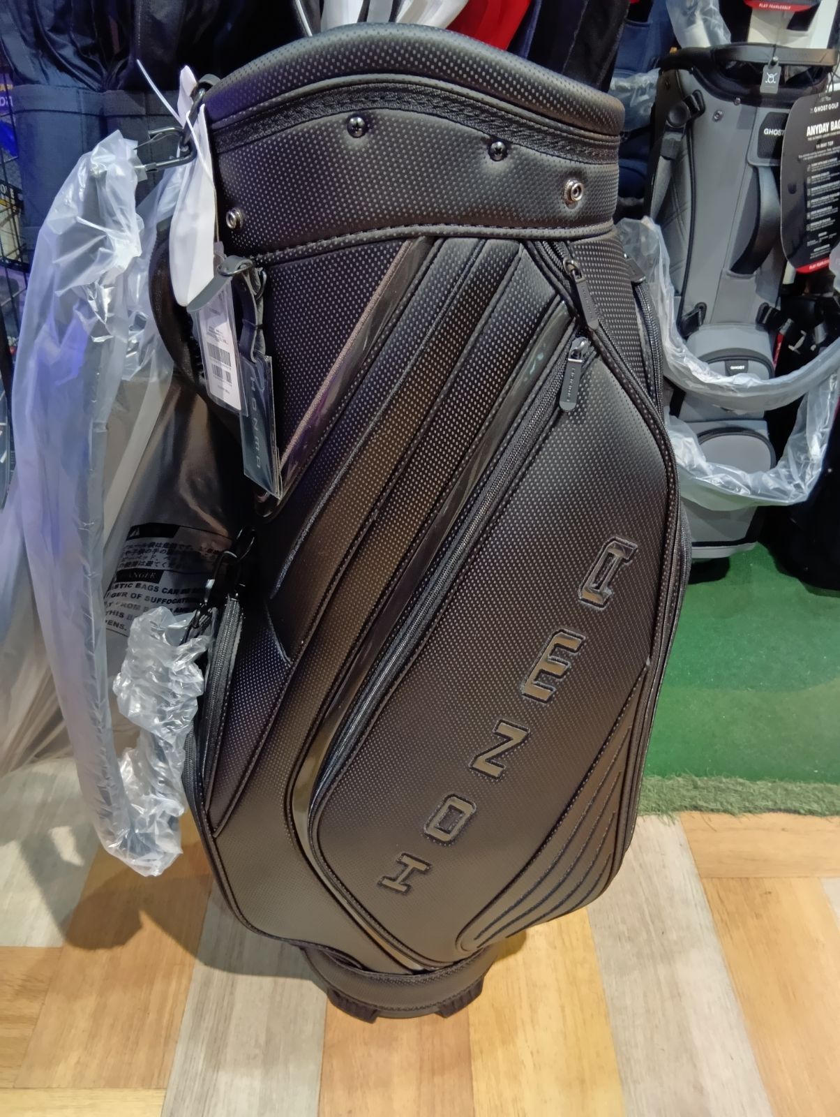 Cb【新品未使用品】本間ゴルフ キャディバッグ 9型 HONMA CB12604