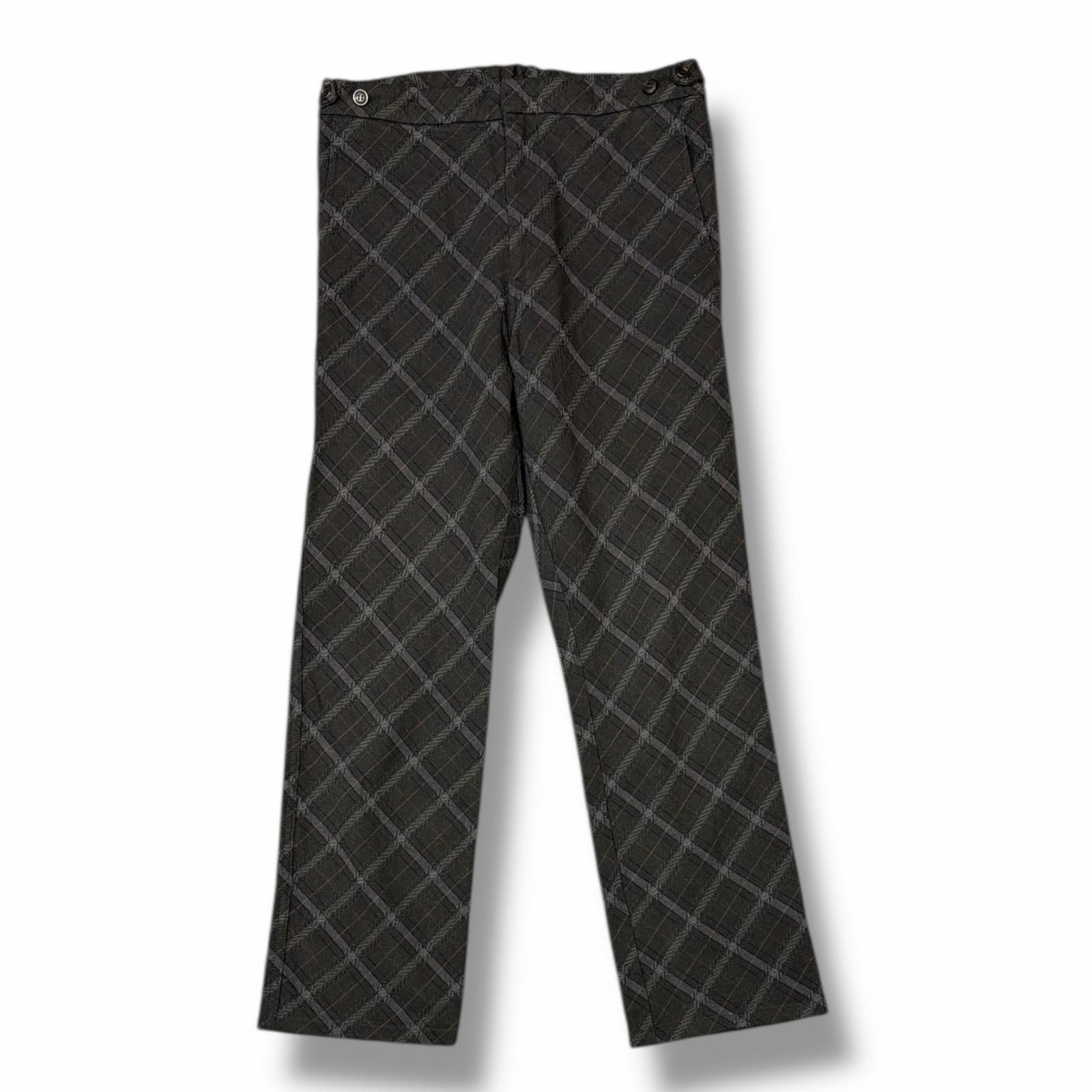 COMME des GARCONS HOMME PLUS チェックスラックス トラウザー