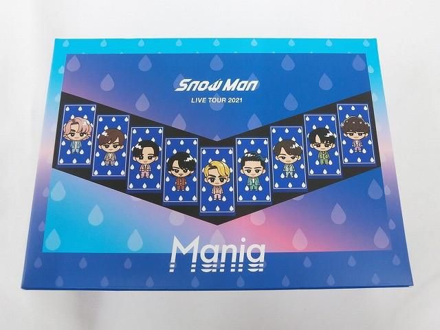 中古品 Snow Man Blu-ray LIVE TOUR 2021 Mania 初回盤 通常盤 2点