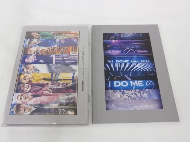 中古品 Snow Man Blu-ray 1ST DOME tour 2023 i DO ME 通常盤 初回