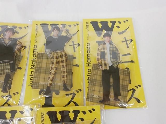 未開封 WEST. アクリルスタンド アクスタFest 全種 7点セット - メルカリ