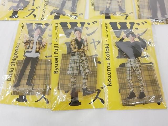 未開封 WEST. アクリルスタンド アクスタFest 全種 7点セット - メルカリ