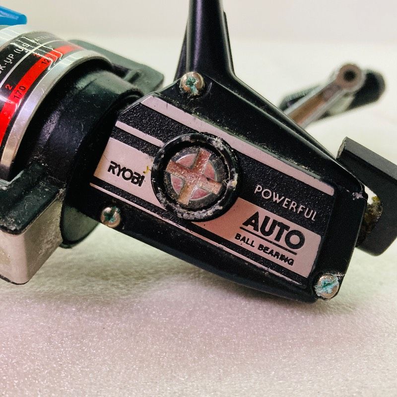 RYOBI POWERFUL AUTO パワフルオート スピニングリール BALL BEARING