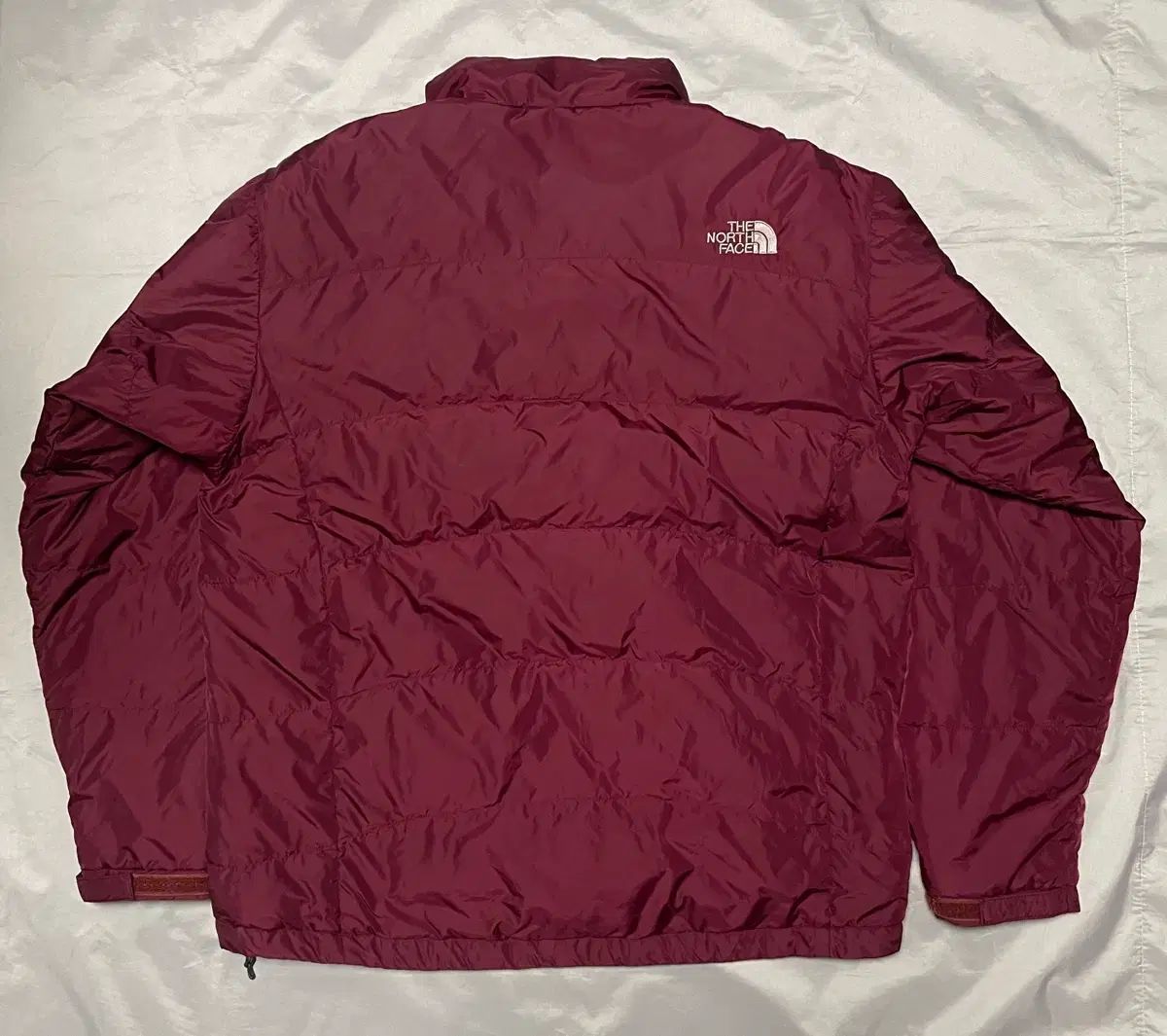 THE NORTH FACE 700 バーガンディ 軽量ダウン XL 105