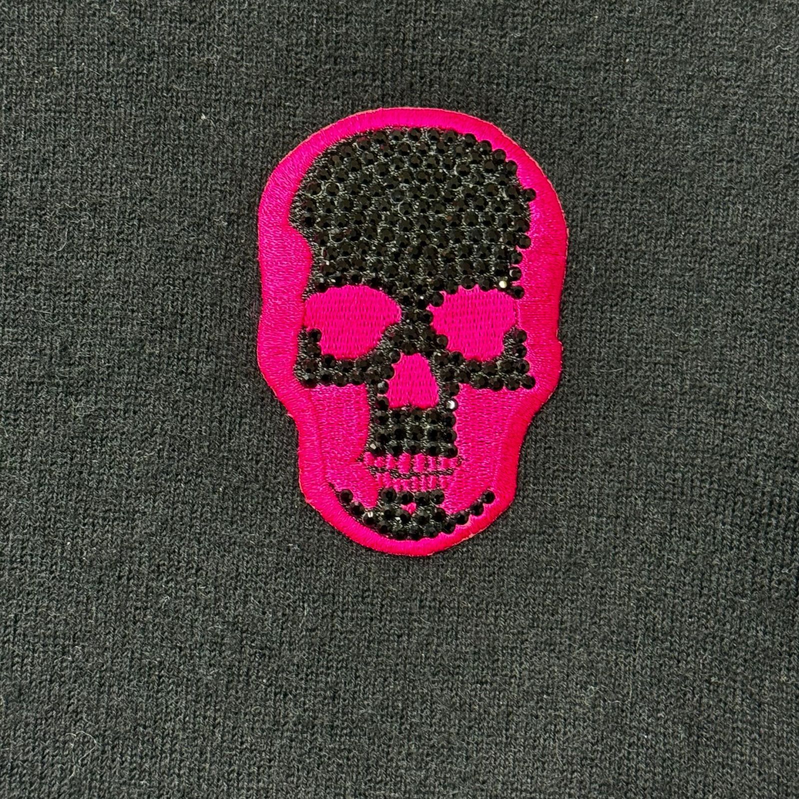 Lucien pellat-finet Skull Swarovski Cashmere Knit Pullover - メルカリ