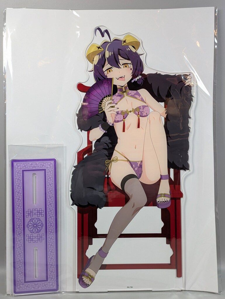 ティームエンタテインメント くじコレ 魔法少女にあこがれて チャイナ水着Style for エノルミータ S 1賞 マジアベーゼ 超特大アクリルスタンド