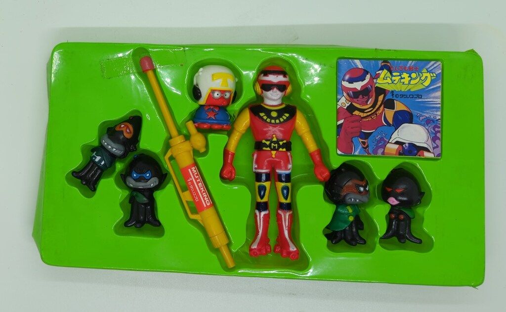 ポピー ポピー/VINソフビ とんでも戦士ムテキングVS黒ダコブラザーズ