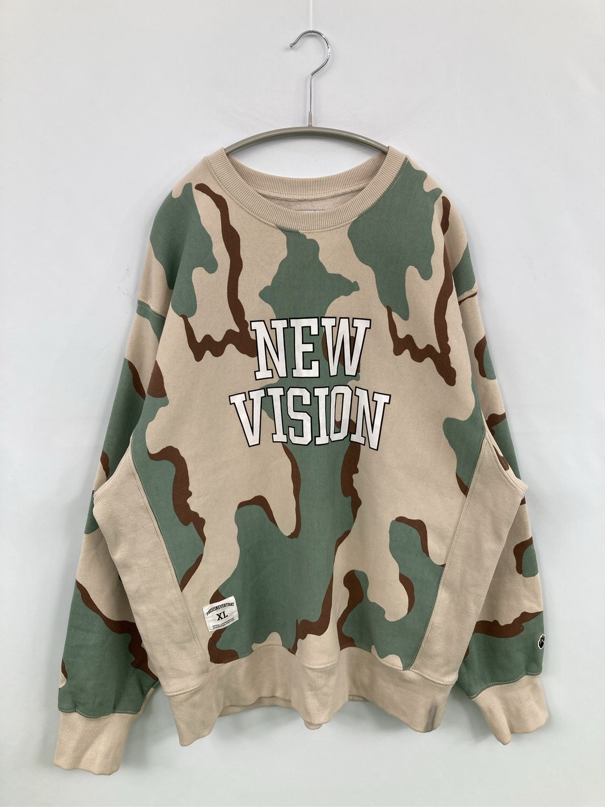 thisisneverthat スウェット XL ベージュ - メルカリ