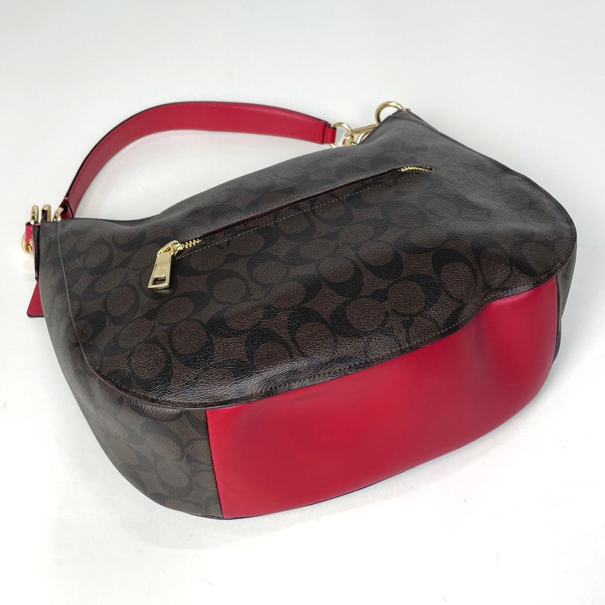 コーチ COACH シグネチャー ショルダーバッグ 2WAY ハンドバッグ