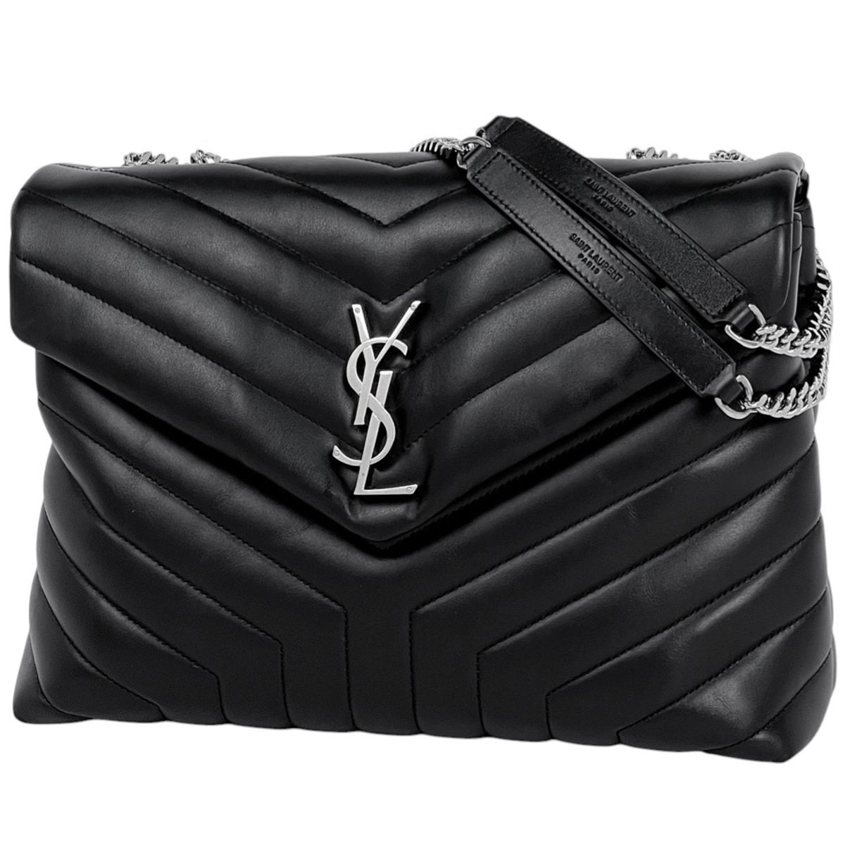 サンローラン SAINT LAURENT ルル ミディアム 2WAY YSL ショルダー 