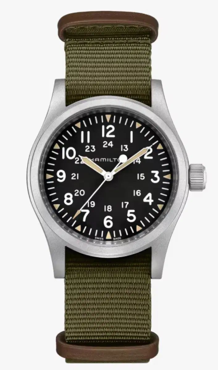 ハミルトン カーキフィールド メカニカル 38mm ブラック