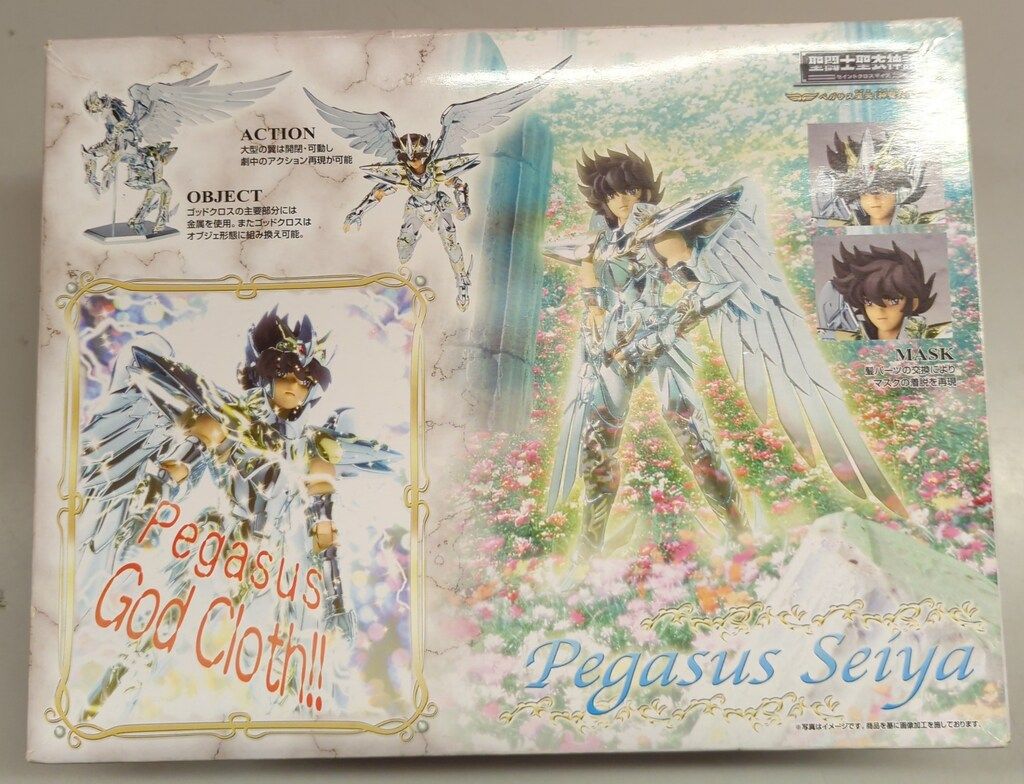 BANDAI 聖闘士聖衣神話 車田正美 ペガサス星矢神聖衣/ゴッドクロス