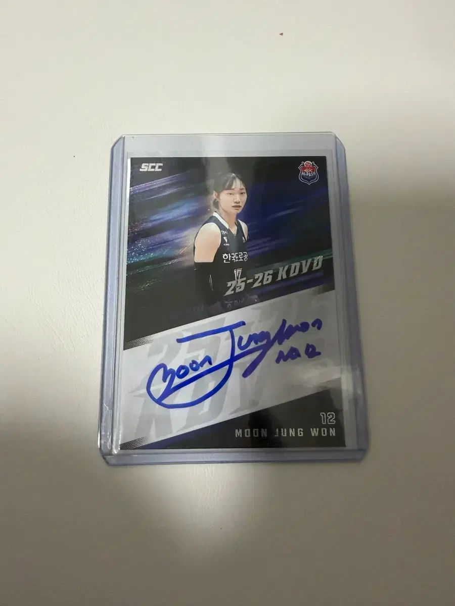25-26 SCC KOVO KARBON カード ドロゴンサ ムーン ジョンウォン オート