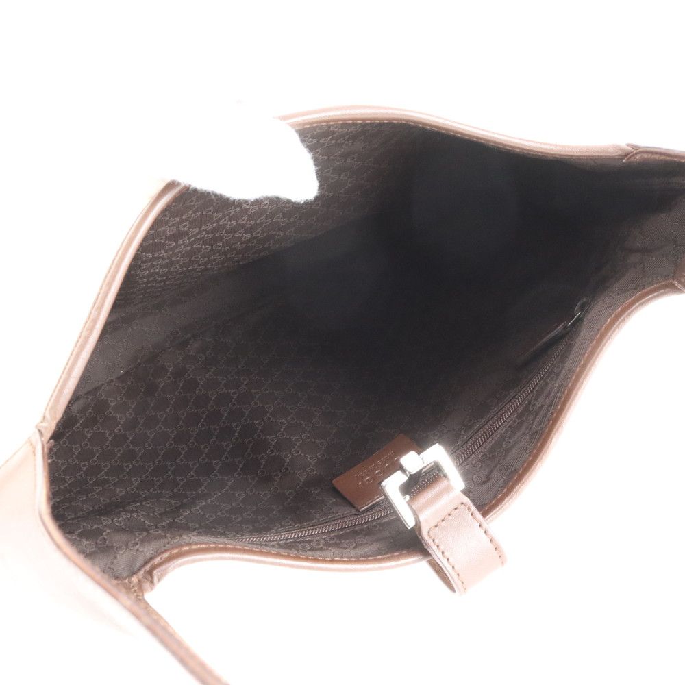 美品 グッチ ジャッキー 001 3306 レザー ショルダーバッグ 肩掛け