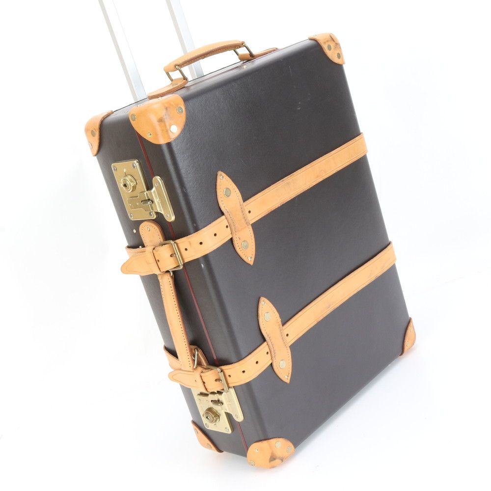 美品 グローブトロッター サファリ キャリーオン レザー スーツケース キャリーケース バッグ 出張 旅行 トランク メンズ REE DL32-3 美品 グローブトロッター サファリ キャリーオン レザー スーツケース