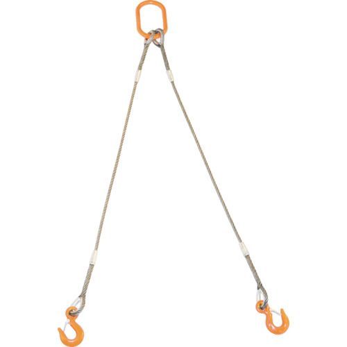 ＴＲＵＳＣＯ　２本吊りＷスリング　フック付き　６ｍｍＸ３ｍ 15,766円