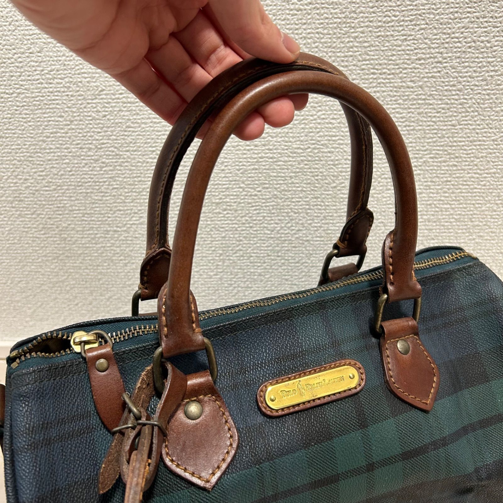 ポロラルフローレン メンズ レディース ミニボストンバッグ