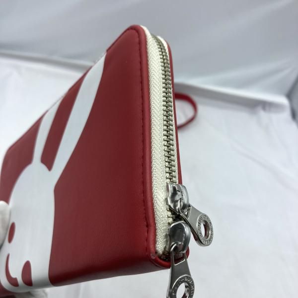 中古】CUNE 合皮のウォレットバッグ レッド[19][240019523148] - メルカリ