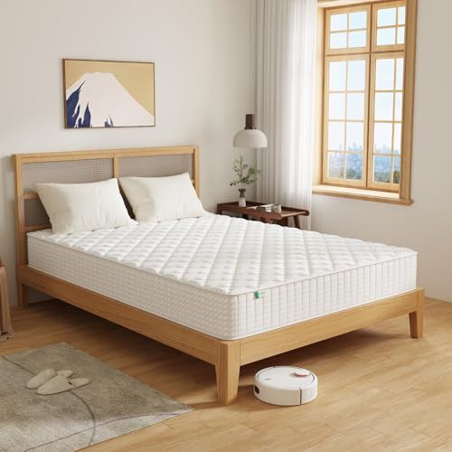 迅速に発送 Novilla マットレス シングル 硬め 厚20 cm コイルマットレス 硬さ180 N 高反発 32 D高密度 独立コイル 体圧分散 通気恒温 ベッドマットレス 寝返りサポート スプリング 通気性 静音 底付き感無し ed 659 b 0 d