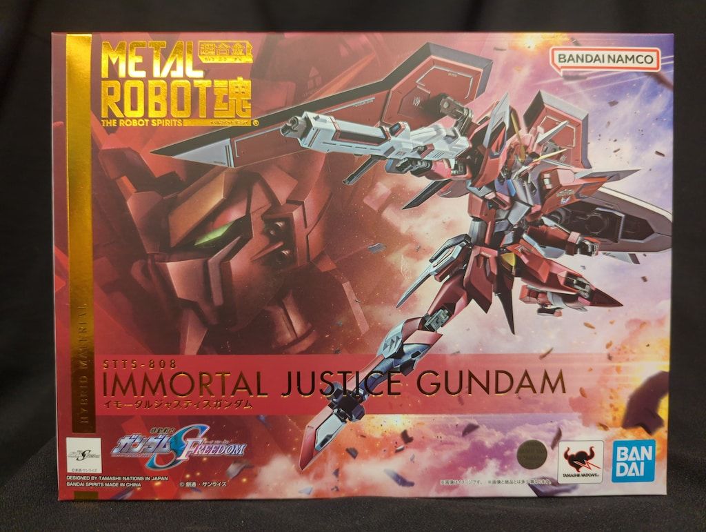 バンダイ L ROBOT魂 SIDE MS イモータルジャスティスガンダム バンダイ L ROBOT魂 SIDE MS イモータルジャスティスガンダム