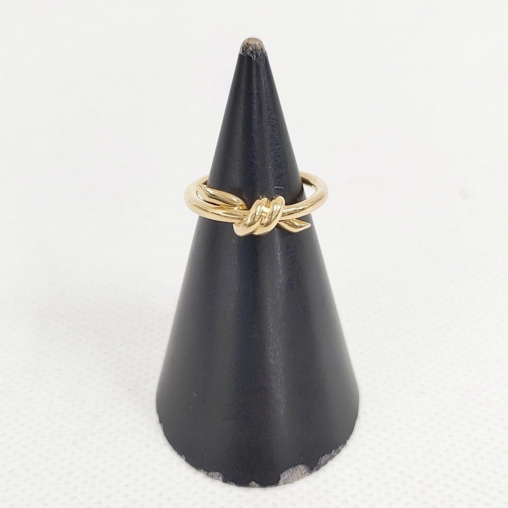 ティファニー ノットリング 750 yg １５号 ティファニー ノットリング 750 yg 15号