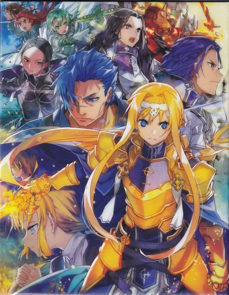 アニメBlu ray ソードアート オンラインアリシゼーション War of Underworld 完全生産 版全8巻 セット 帯欠