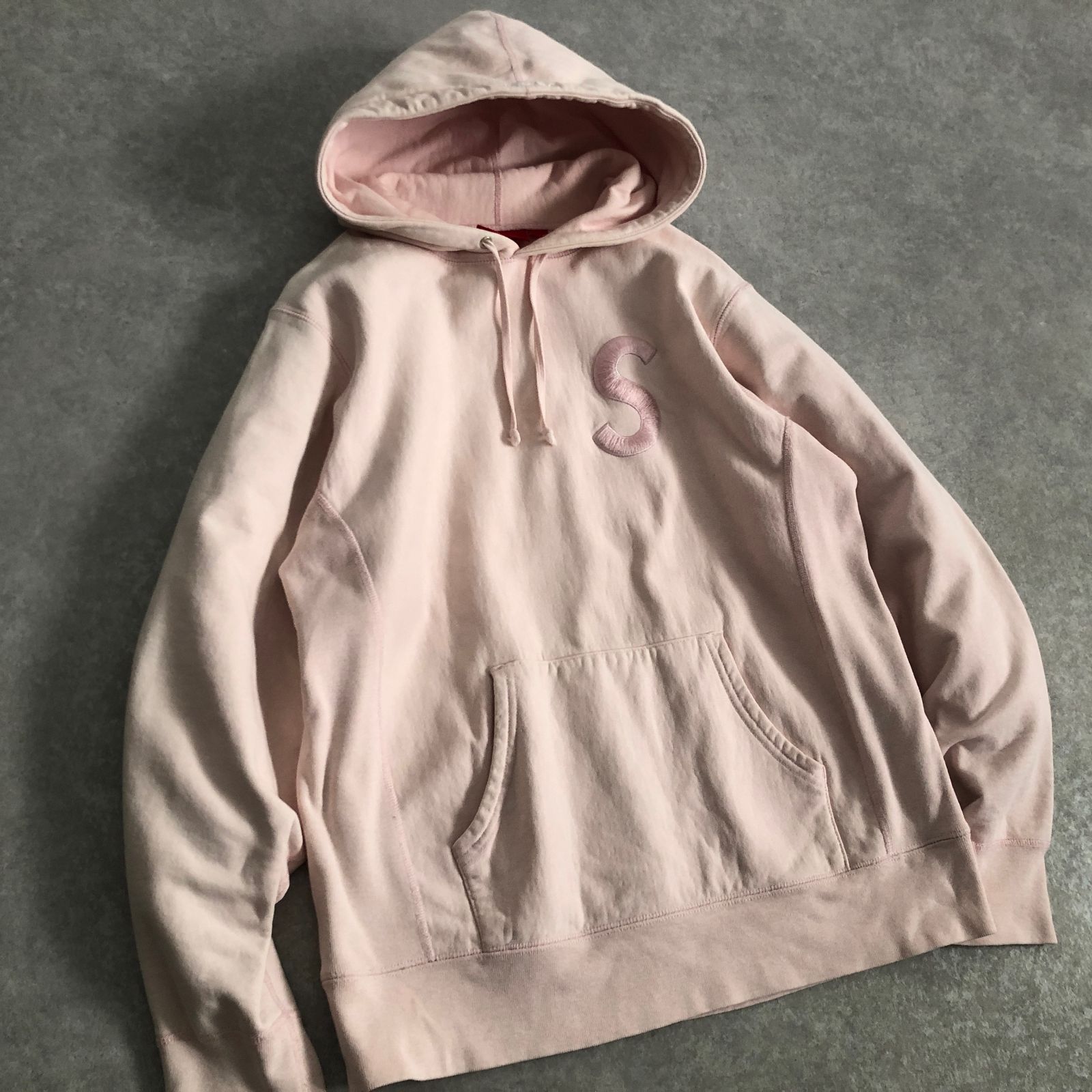 Supreme Tonal S Logo Hooded Sweatshirt ヘビーウェイト スウェット 