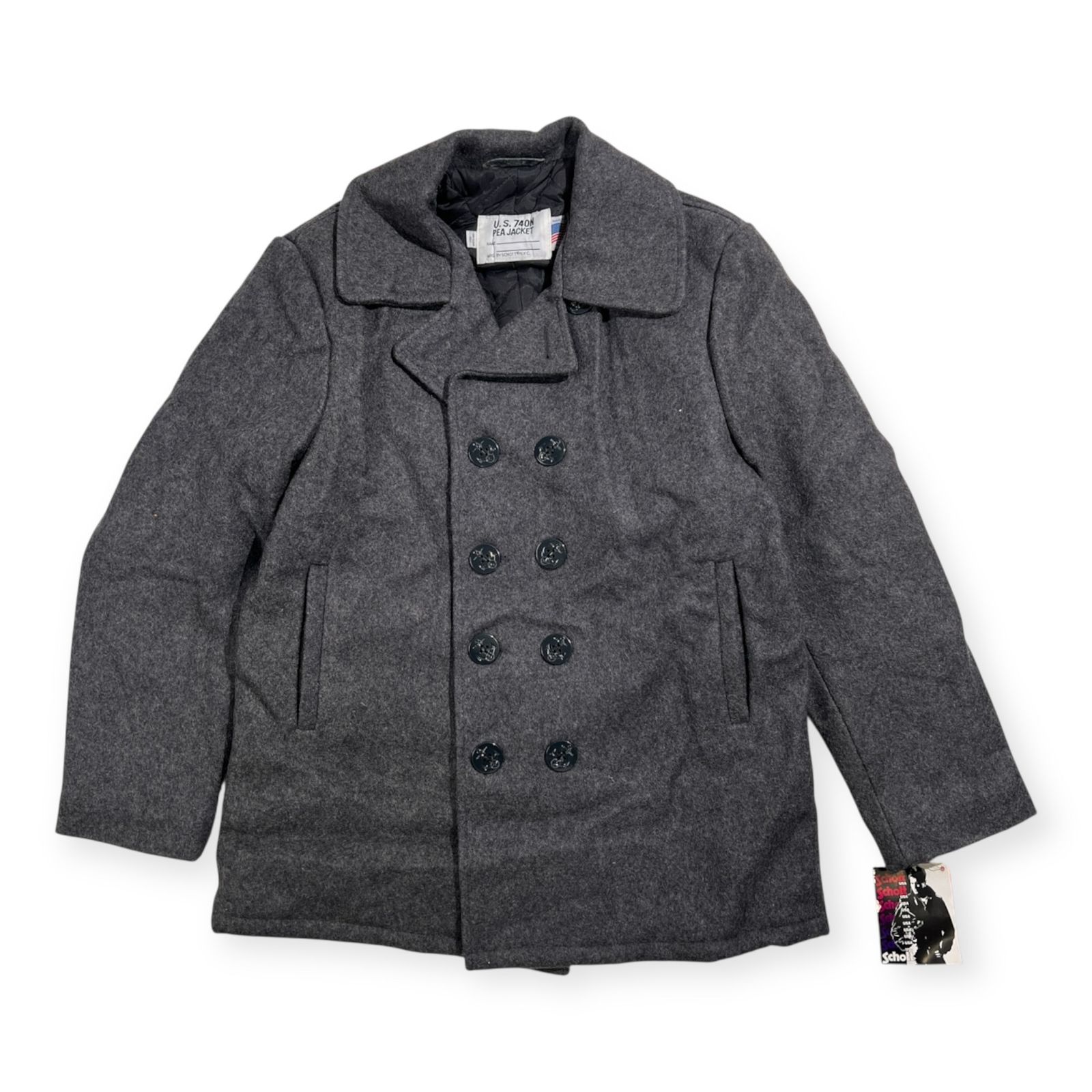 タグ付き USA製 Schott ショット U.S. 740N PEA JACKET ピーコート 42