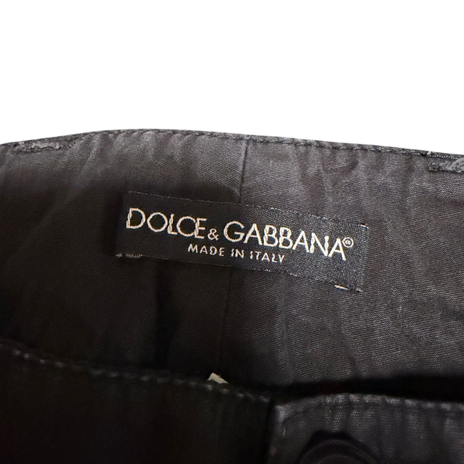 DOLCE&GABBANA ドルチェ＆ガッバーナ D&G 04SS カーゴパンツ ペイント