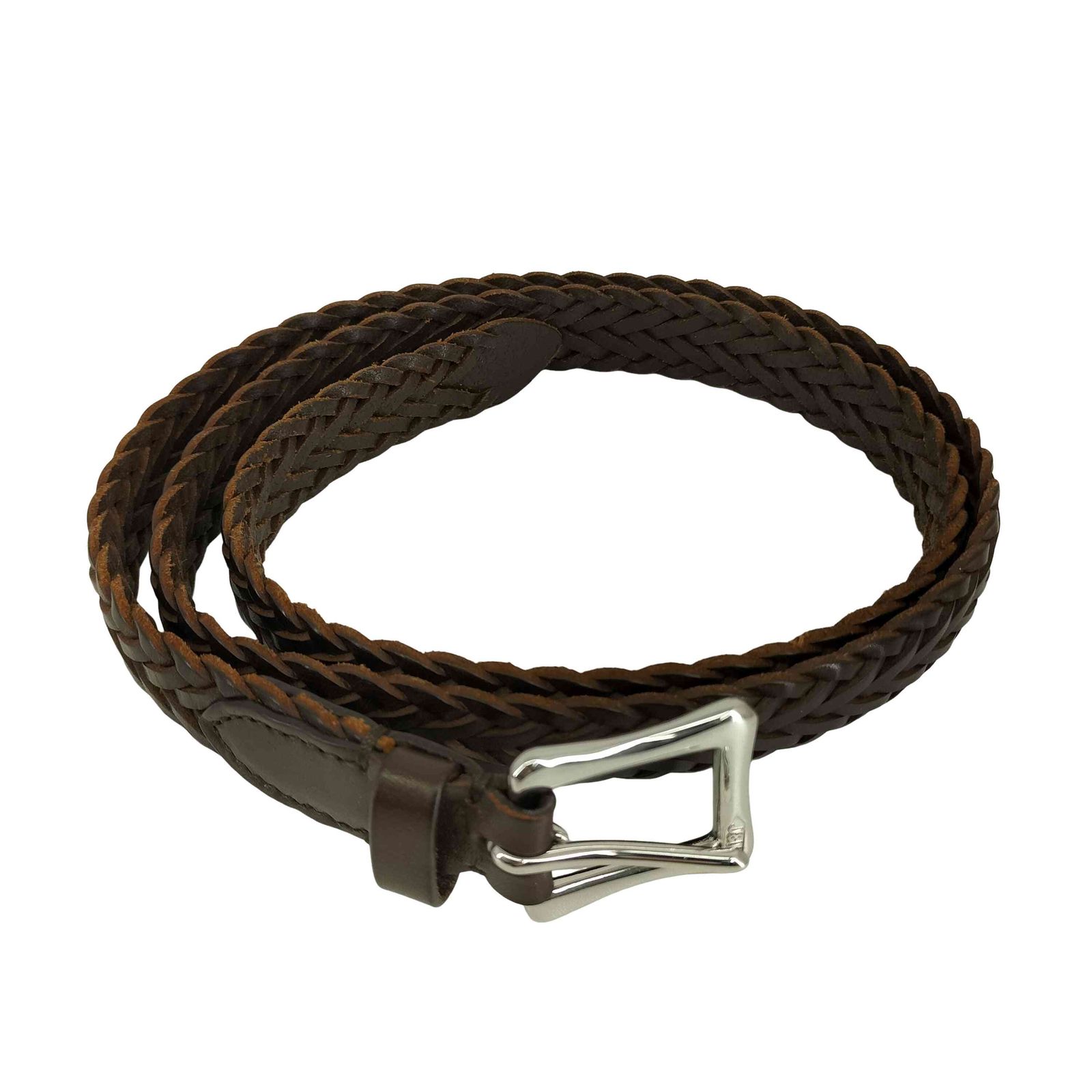 ジェイアンドエムデヴィッドソン J＆M Davidson 編み込み レザーベルト