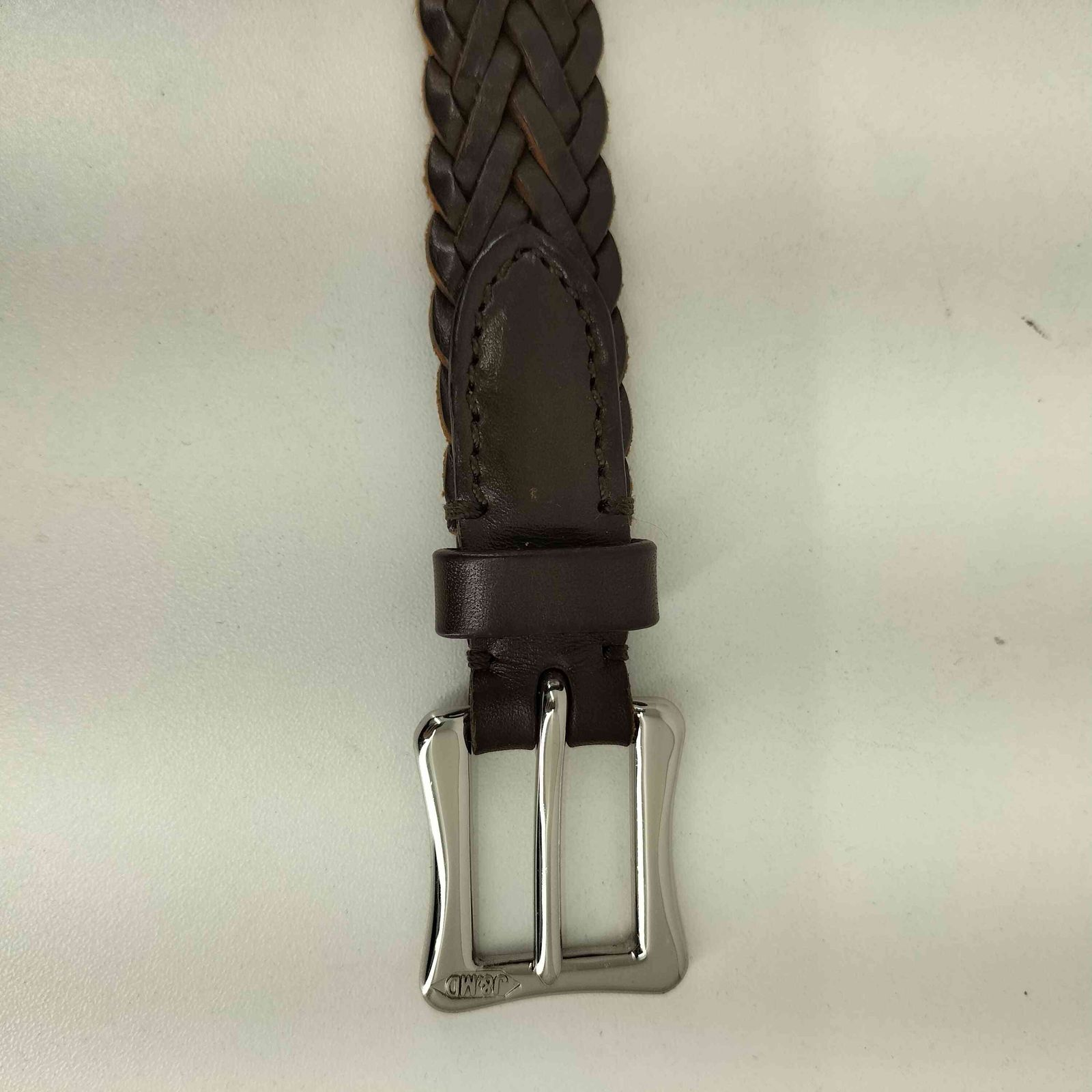 ジェイアンドエムデヴィッドソン J＆M Davidson 編み込み レザーベルト