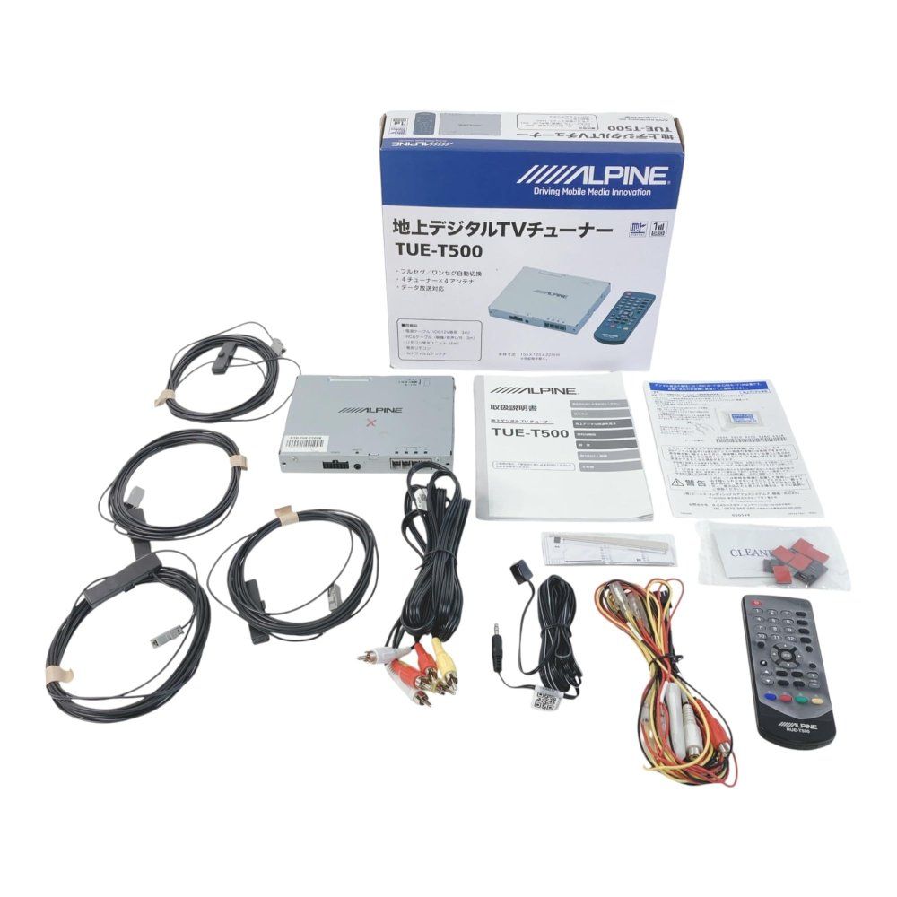 ALPINE ISDB-T TVチューナー TUE-T500 【公式通販】