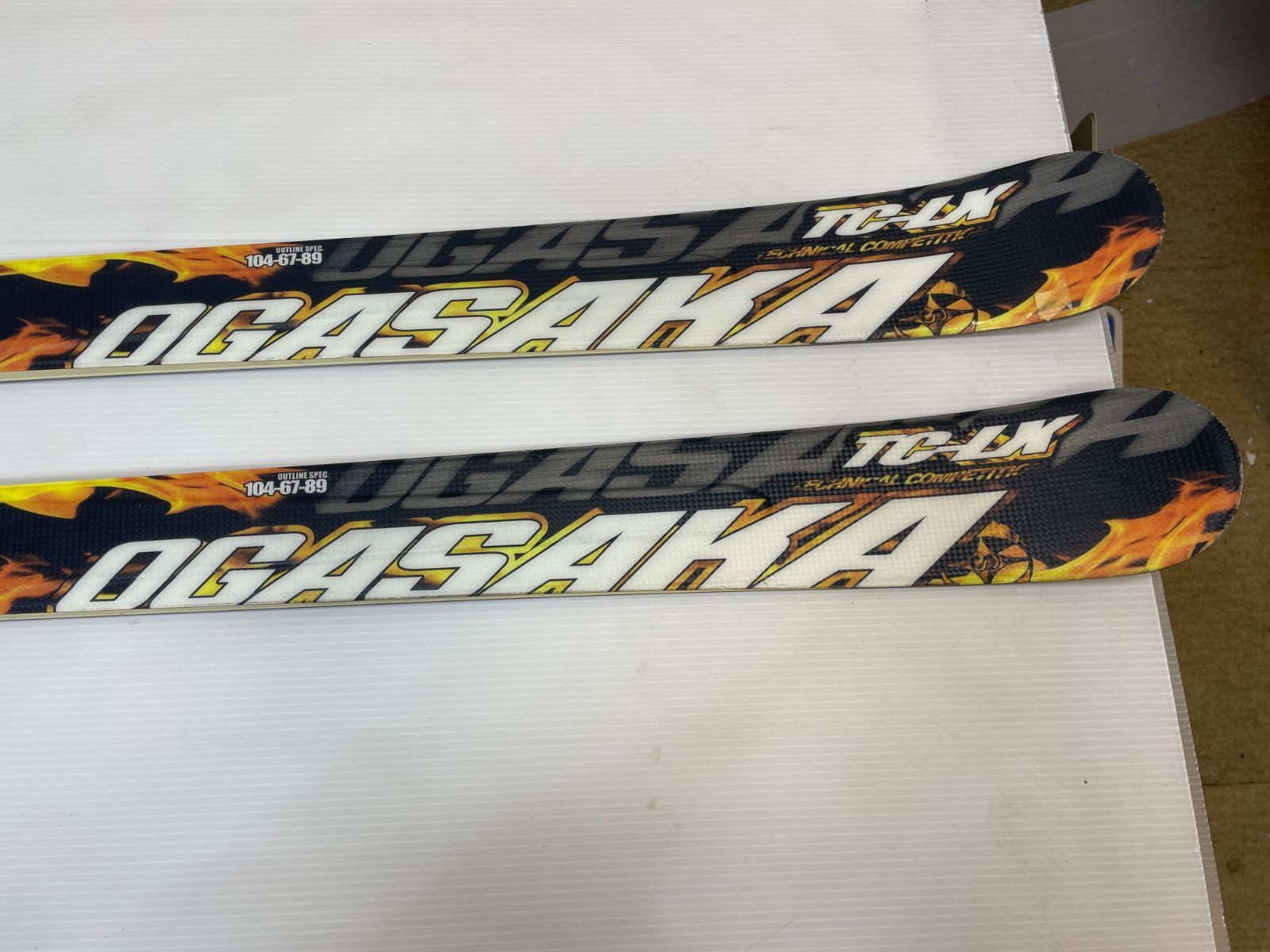 ◇メンテ済◇ スキー OGASAKA TC-LX 185 cm + MARKER COMP 16.0