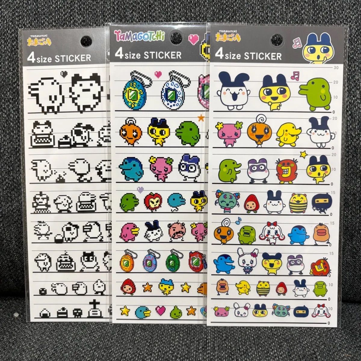 正規品 たまごっち 4size ステッカー セット 4サイズ シール 新品 