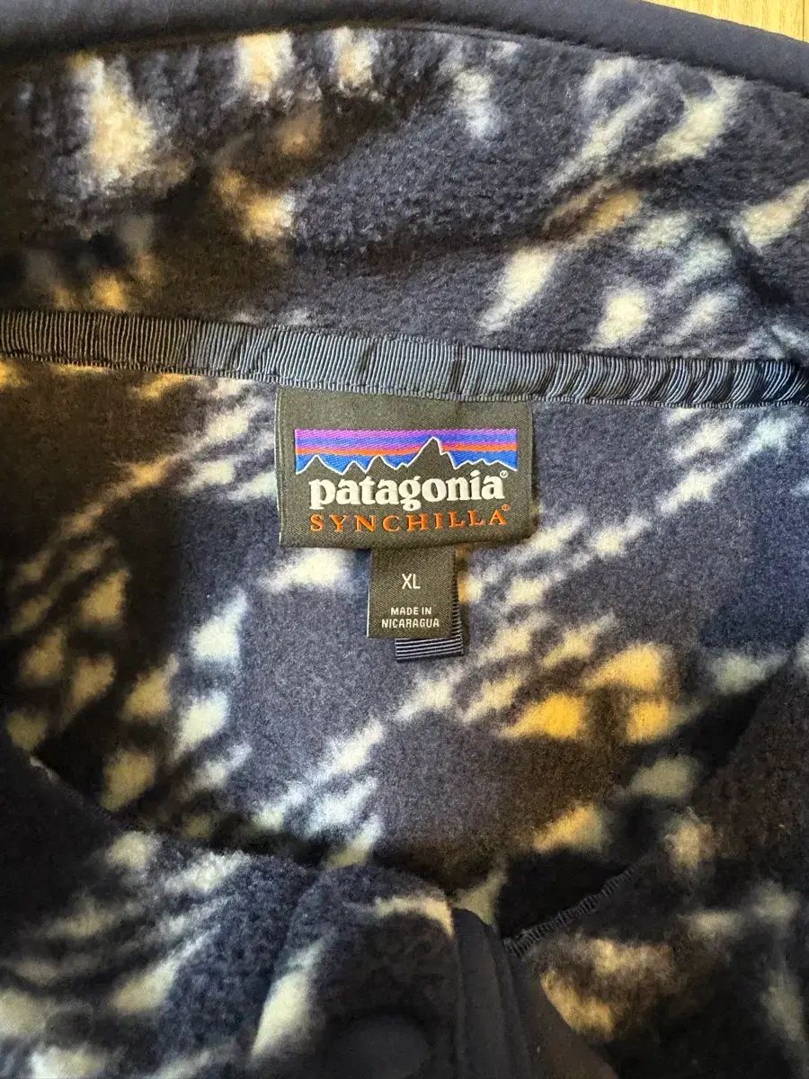 patagonia パタゴニア ライトウェイト Synchilla シンチラ ニューネイビー XL