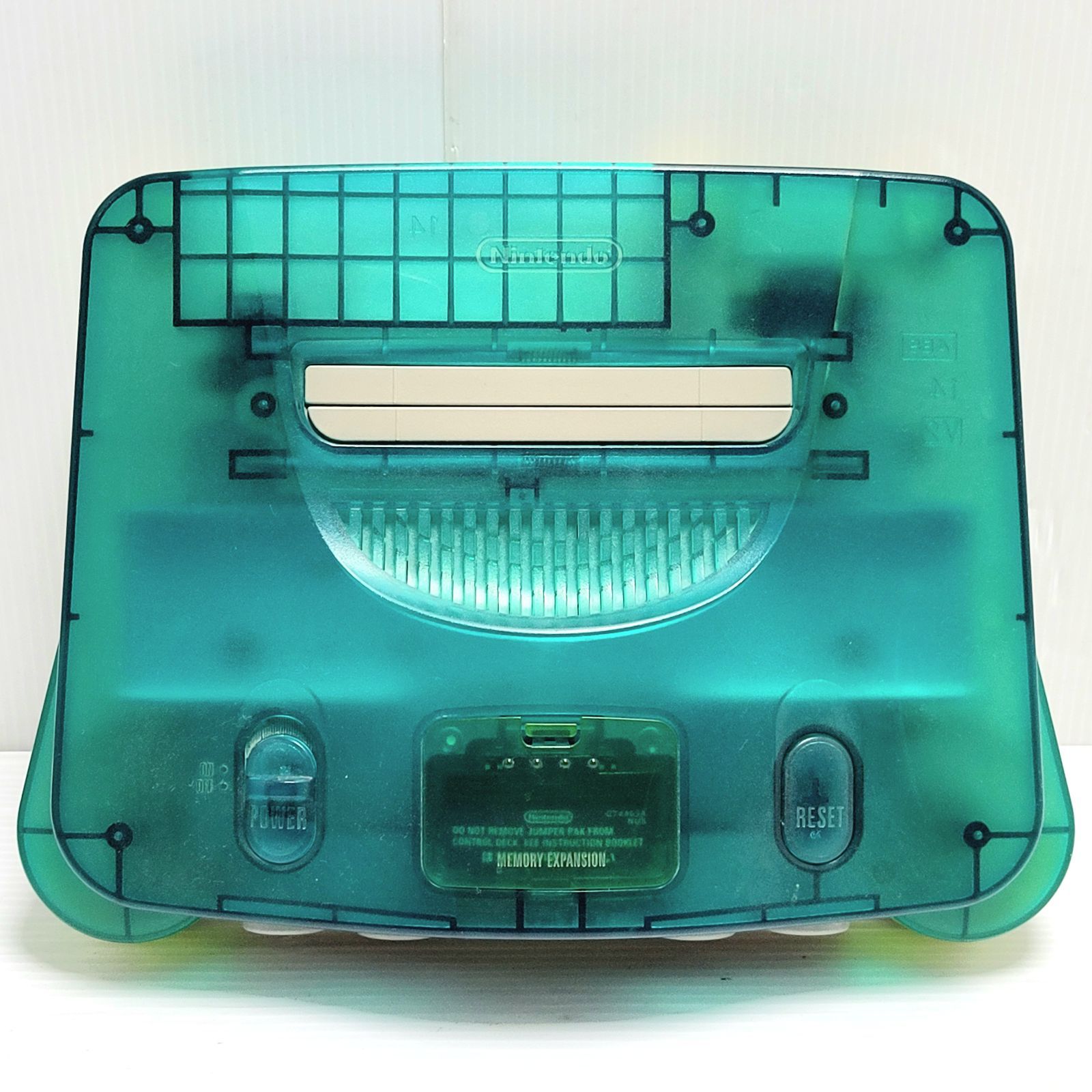 正常動作品】Nintendo 64 クリアブルー 本体 NUS-001 ソフト 3本 