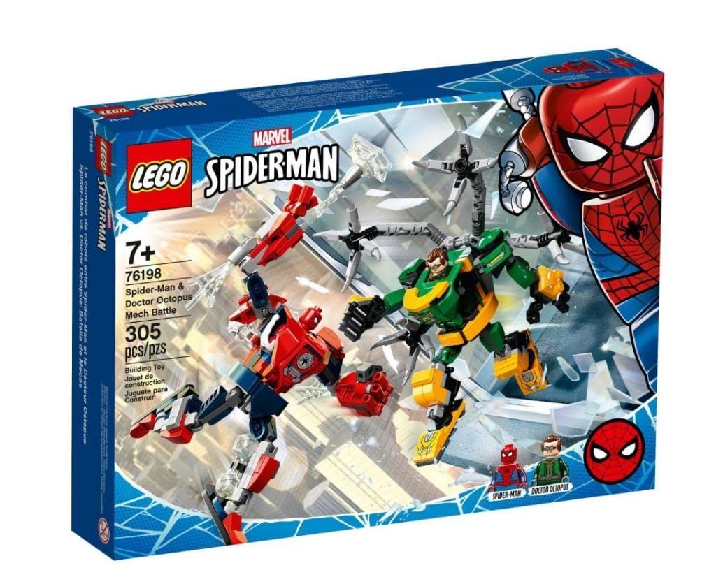 レゴ LEGO スーパー ヒーローズ スパイダーマン＆ドクター オクトパスのメカバトル 76198