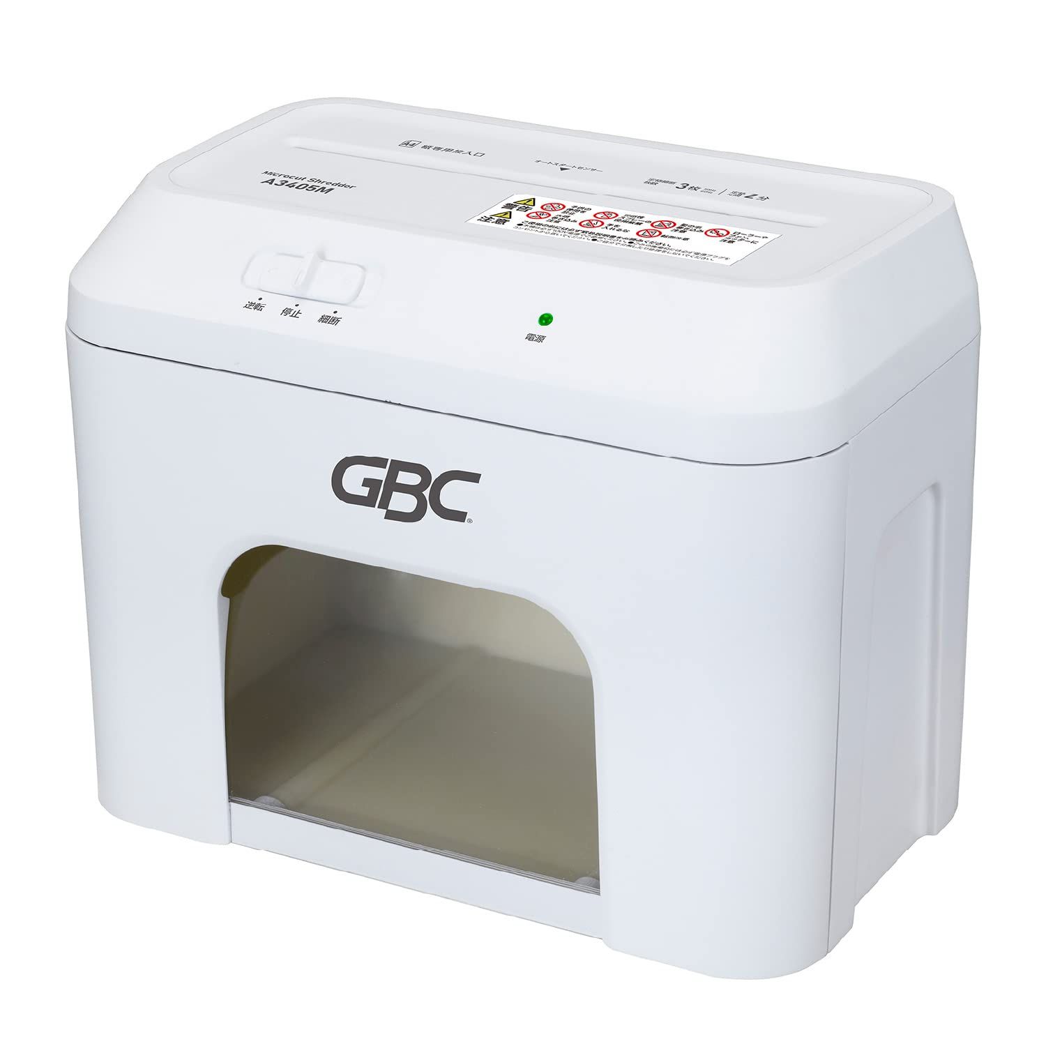 GBC デスクトップマイクロカットシュレッダA 3405 M A 4最大 細断 2 W