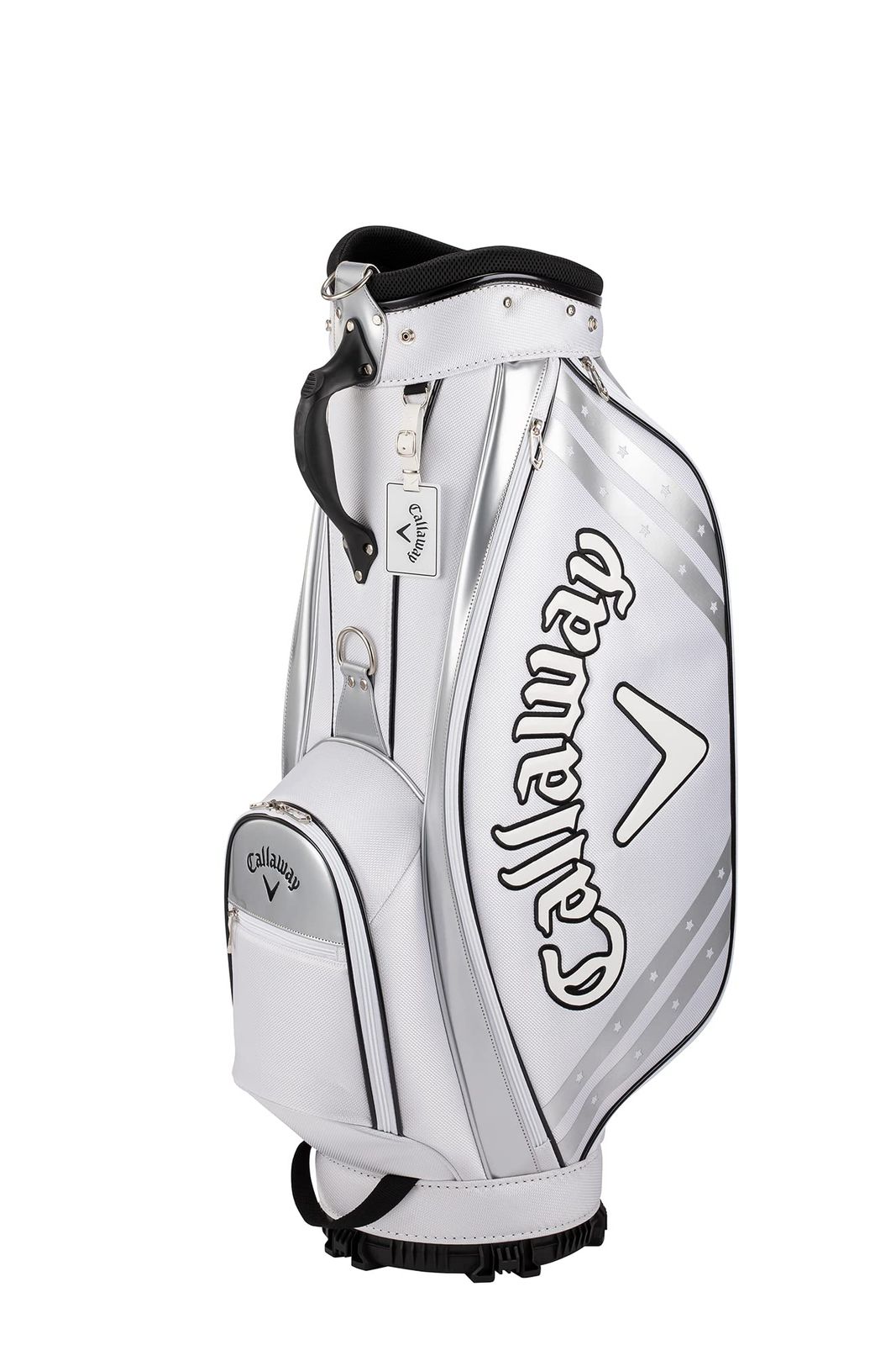 キャロウェイ Callaway キャディバッグ CRT SPORT WHT SLV 23 カートタイプ 9 0型 47インチ対応 3 3kg 5分割 ホワイト シルバー メンズ