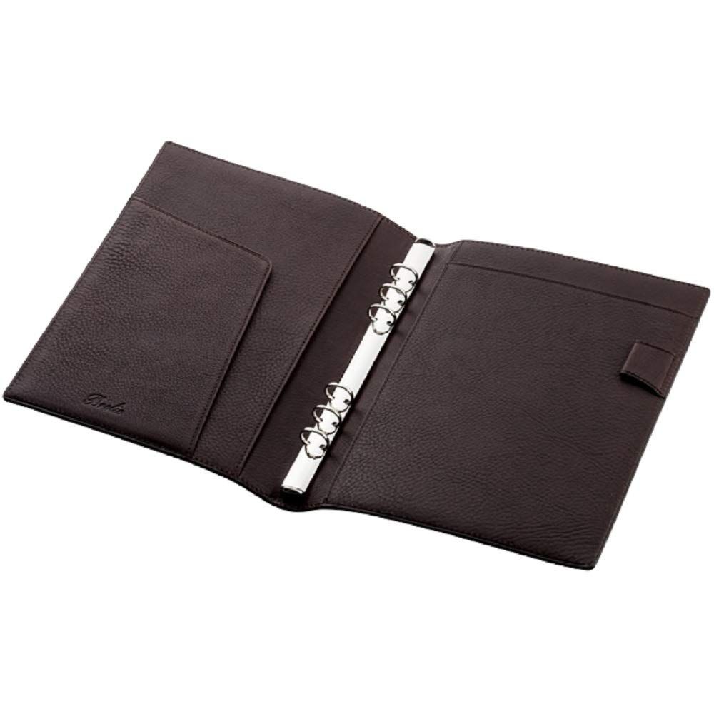 ブレイリオ ミネルバ システム手帳 A 516 mmノート チョコ