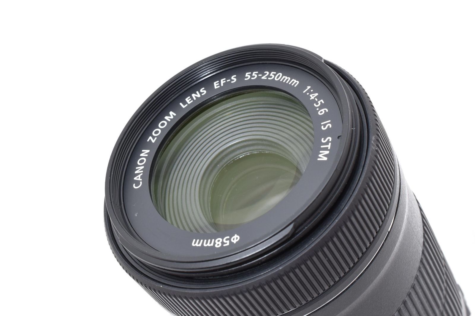 美品・神レンズ】Canon EF-S 55-250mm F4-5.6 IS STM 望遠ズーム 本体 