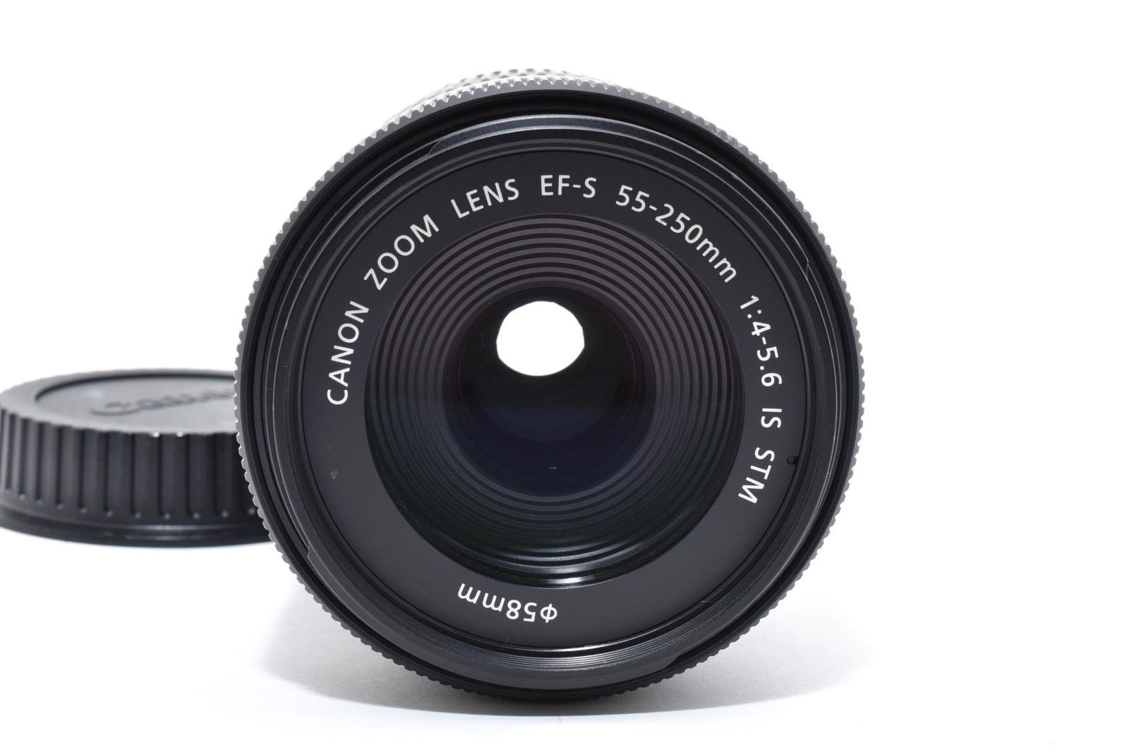 美品・神レンズ】Canon EF-S 55-250mm F4-5.6 IS STM 望遠ズーム 本体 