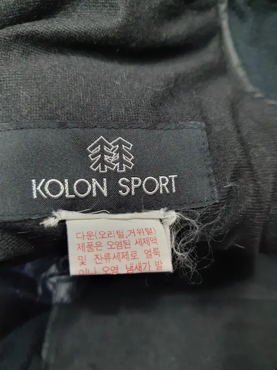 コーロンスポーツ ダウン